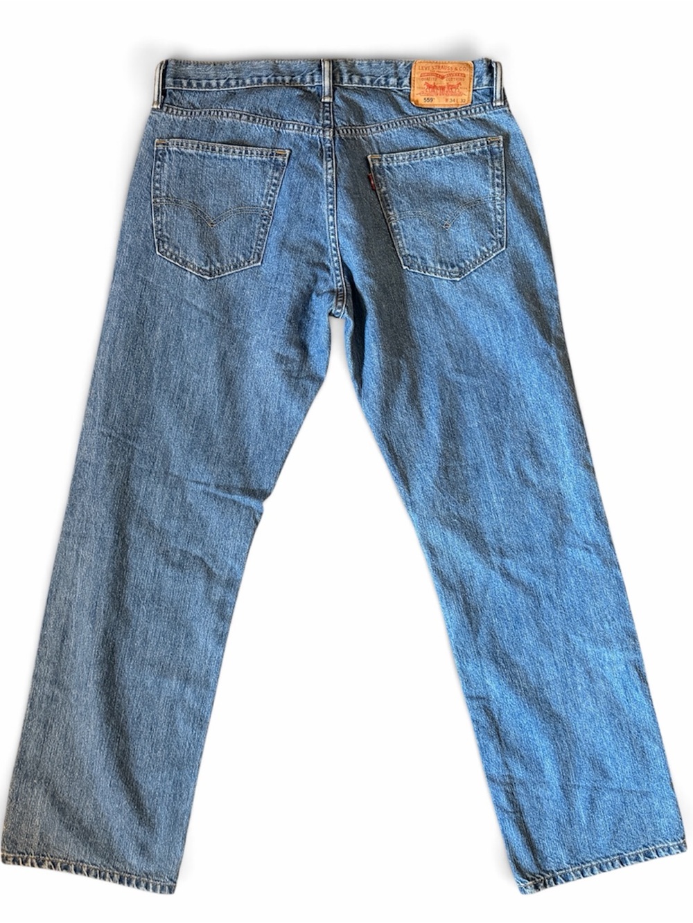 Levi's 559 Men's Light Blue Straight-Leg Jeans